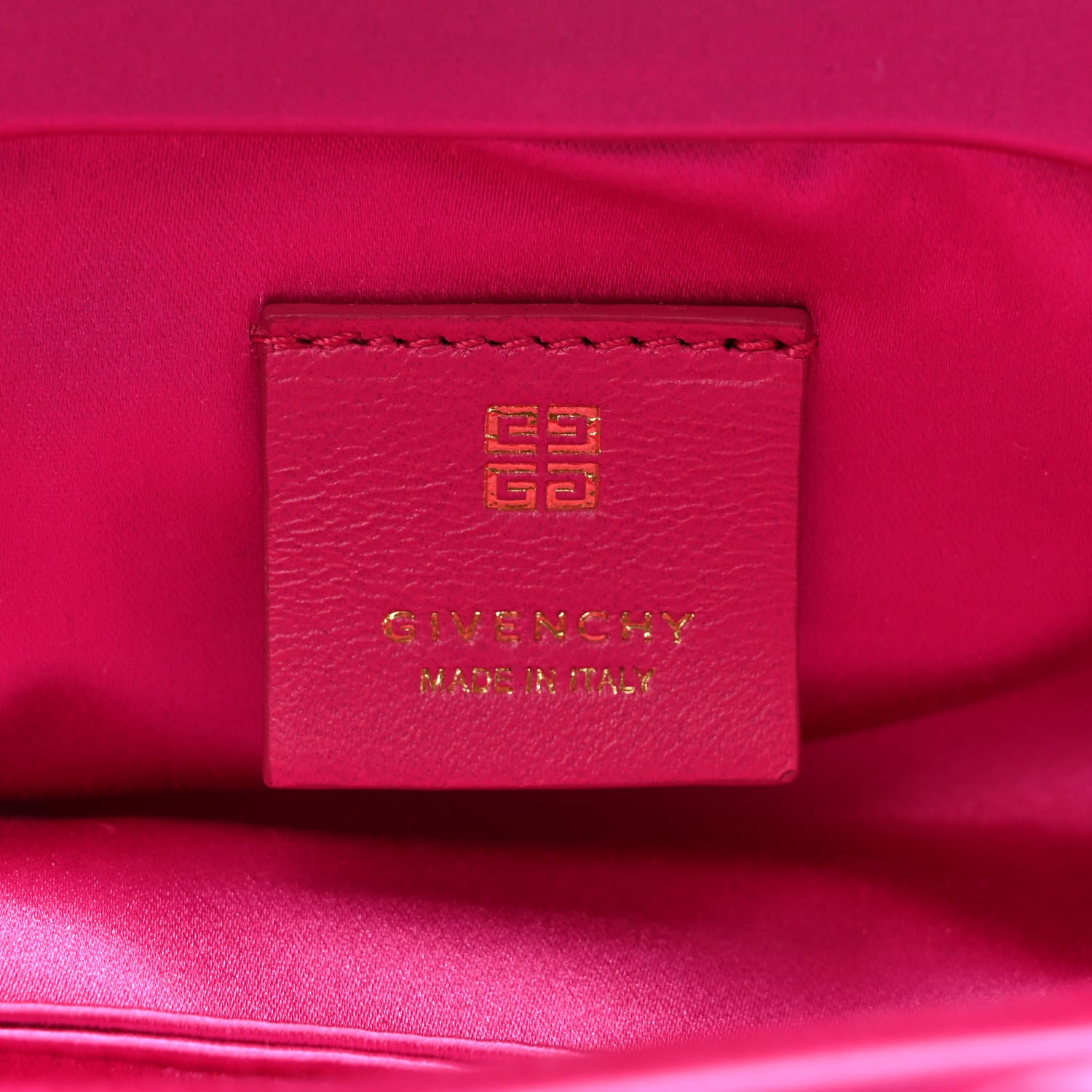Givenchy Satin Mini Kenny Shoulder Bag Neon Pink 6 of 9