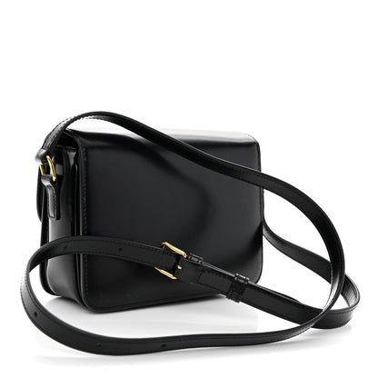 Celine Shiny Calfskin Teen Triomphe Black 3 of 8