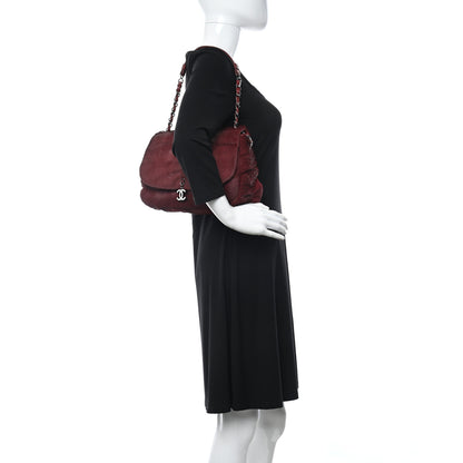 Chanel Pony Hair Sharpei Flap Tote Red 2 of 10