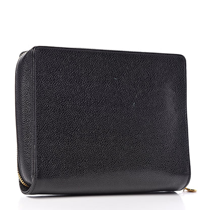 Chanel Caviar Jewelry Travel Case Black 4 of 12