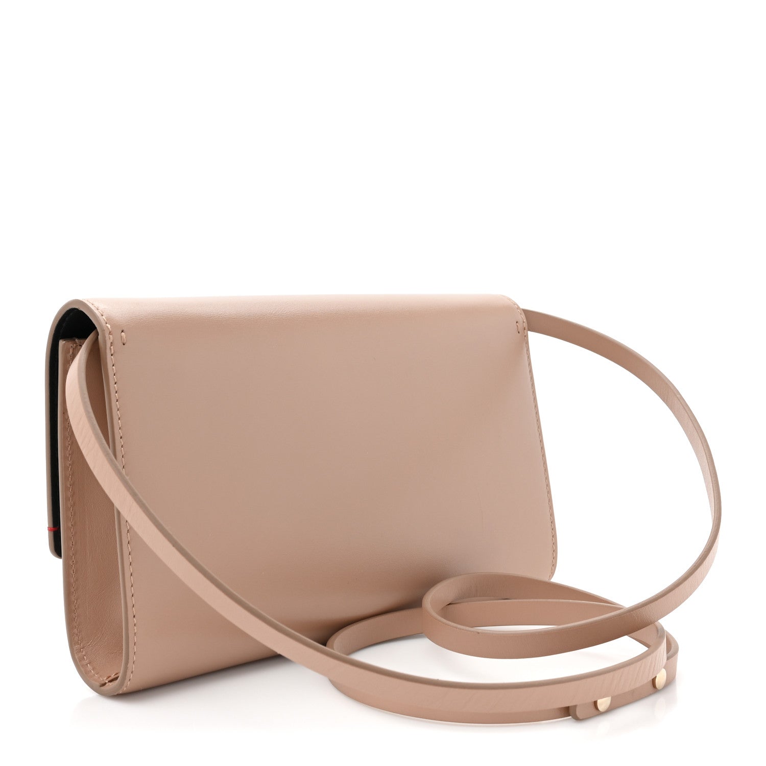 Valentino Garavani Calfskin VCase Chain Wallet Rose Cannelle 3 of 10