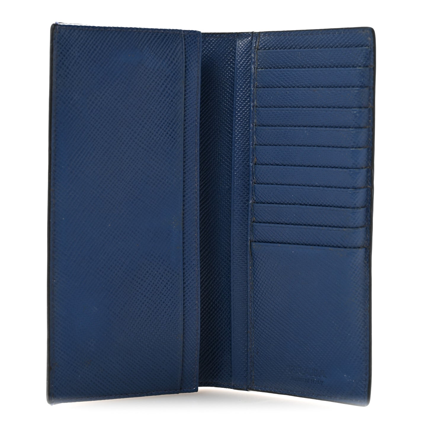 Saffiano Flap Wallet Black Baltico