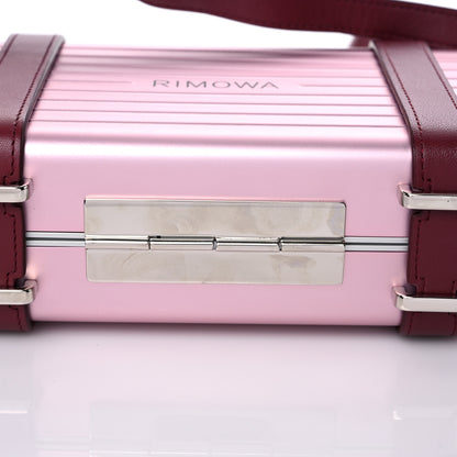 Christian Dior X RIMOWA Aluminum Personal Clutch On Strap Rose 13 of 17