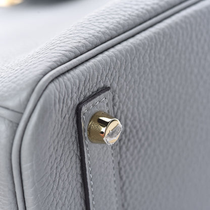 Hermes Togo Birkin 30 Gris Mouette 31 of 33