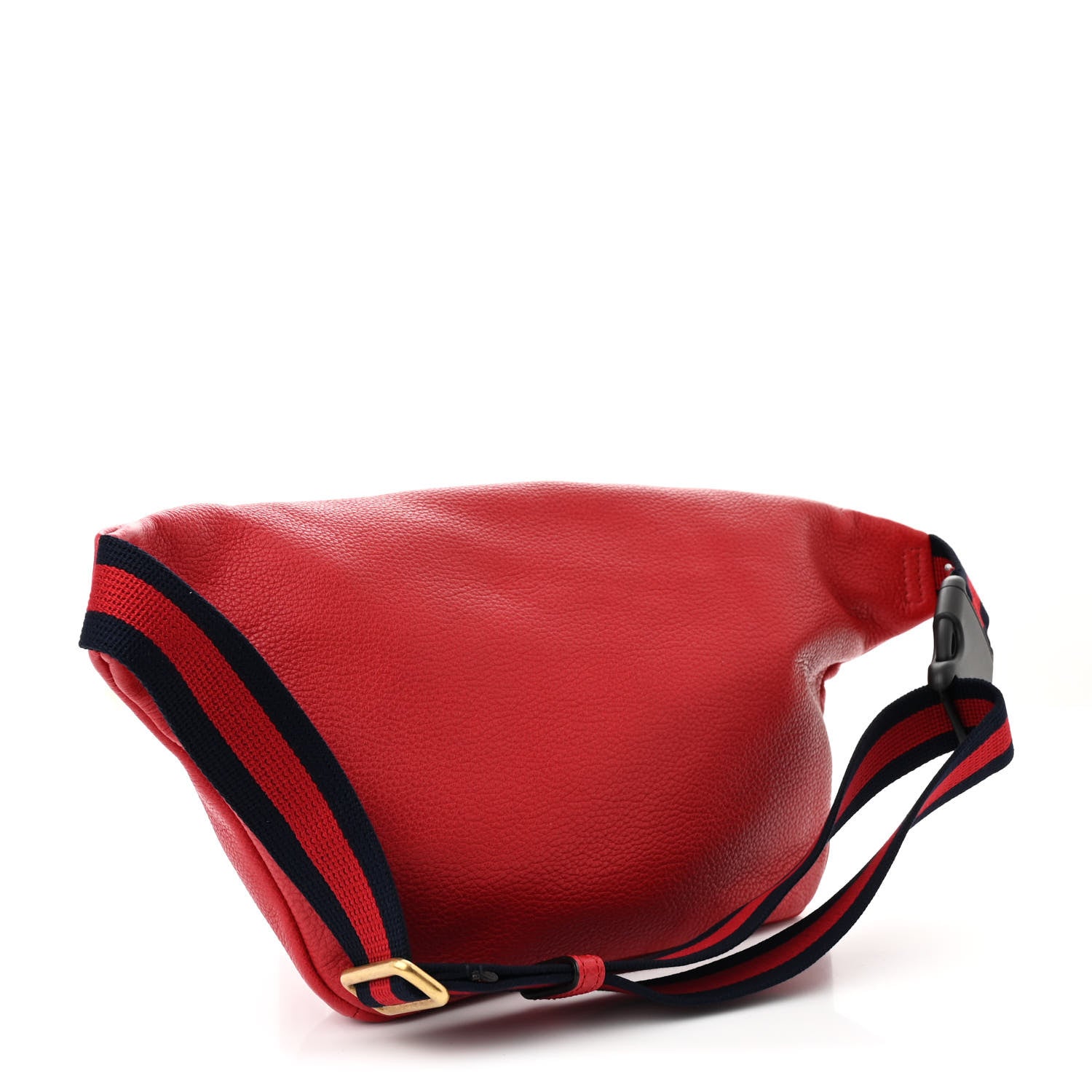 Gucci Grained Calfskin Logo Belt Bag Hibiscus Red 3 of 10