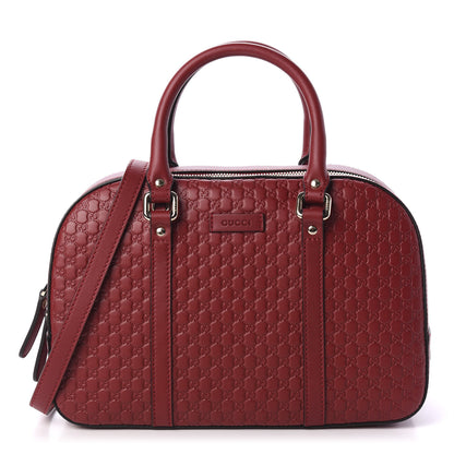 Gucci Soft Microguccissima Medium Crossbody Bag Rosso 1 of 11