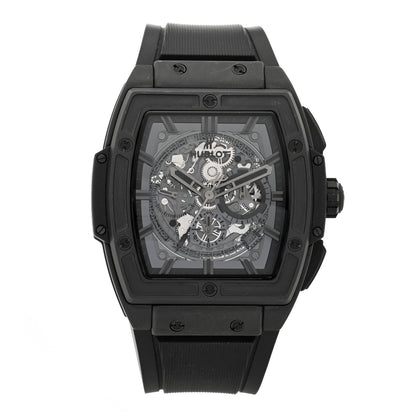 Hublot Ceramic Rubber 45mm Spirit of Big Bang "All Black" Automatic Watch 641.CI.0110.RX 1 of 4