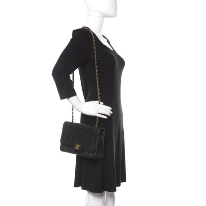 Chanel Lambskin Quilted Medium Single Flap Black 2 of 10
