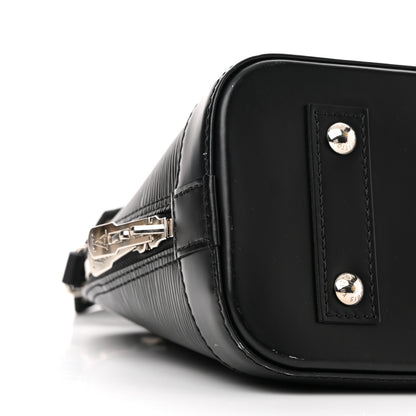 Louis Vuitton Epi Jacquard Alma BB Black 8 of 13