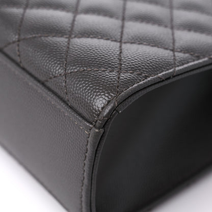 Saint Laurent Grain De Poudre Textured Mixed Matelasse Large Triquilt Monogram Satchel Earth 11 of 13