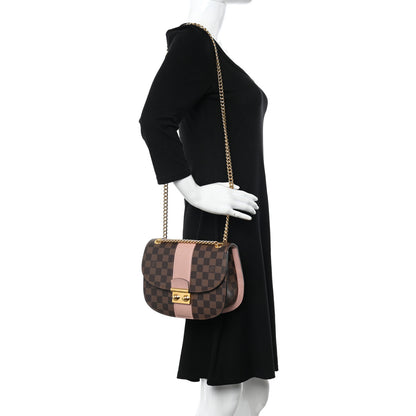 Louis Vuitton Damier Ebene Cuir Taurillon Wight Magnolia 2 of 10