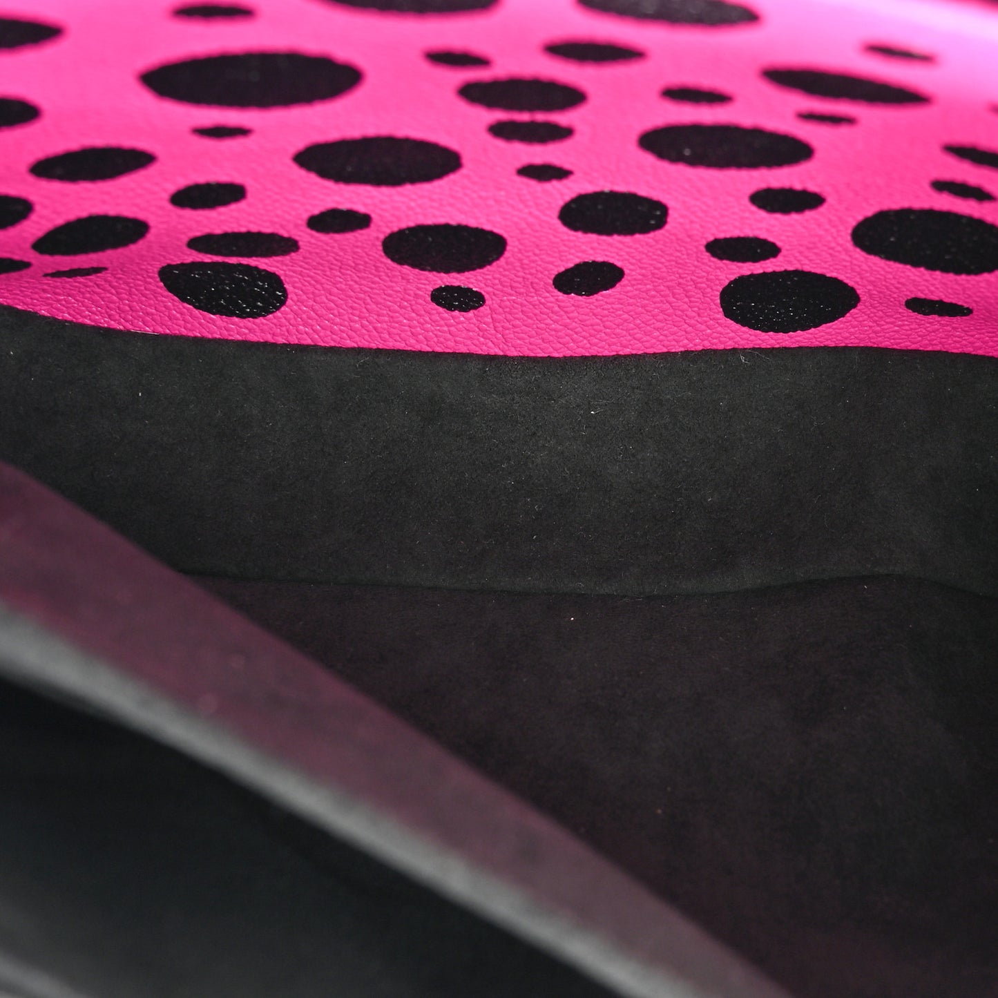 LV x YK Empreinte Monogram Giant Pochette Metis Black Fuchsia
