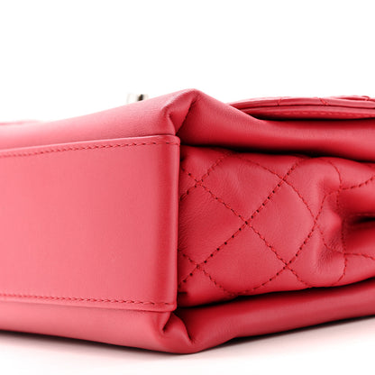Chanel Calfskin Mini Tramezzo Flap Red 12 of 15