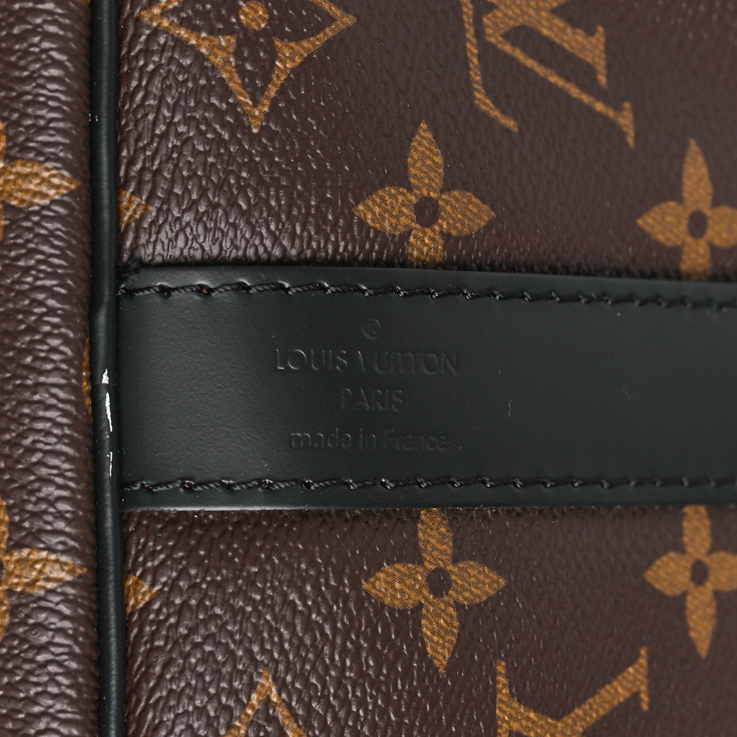 Louis Vuitton Monogram Macassar Keepall Bandouliere 45 6 of 8