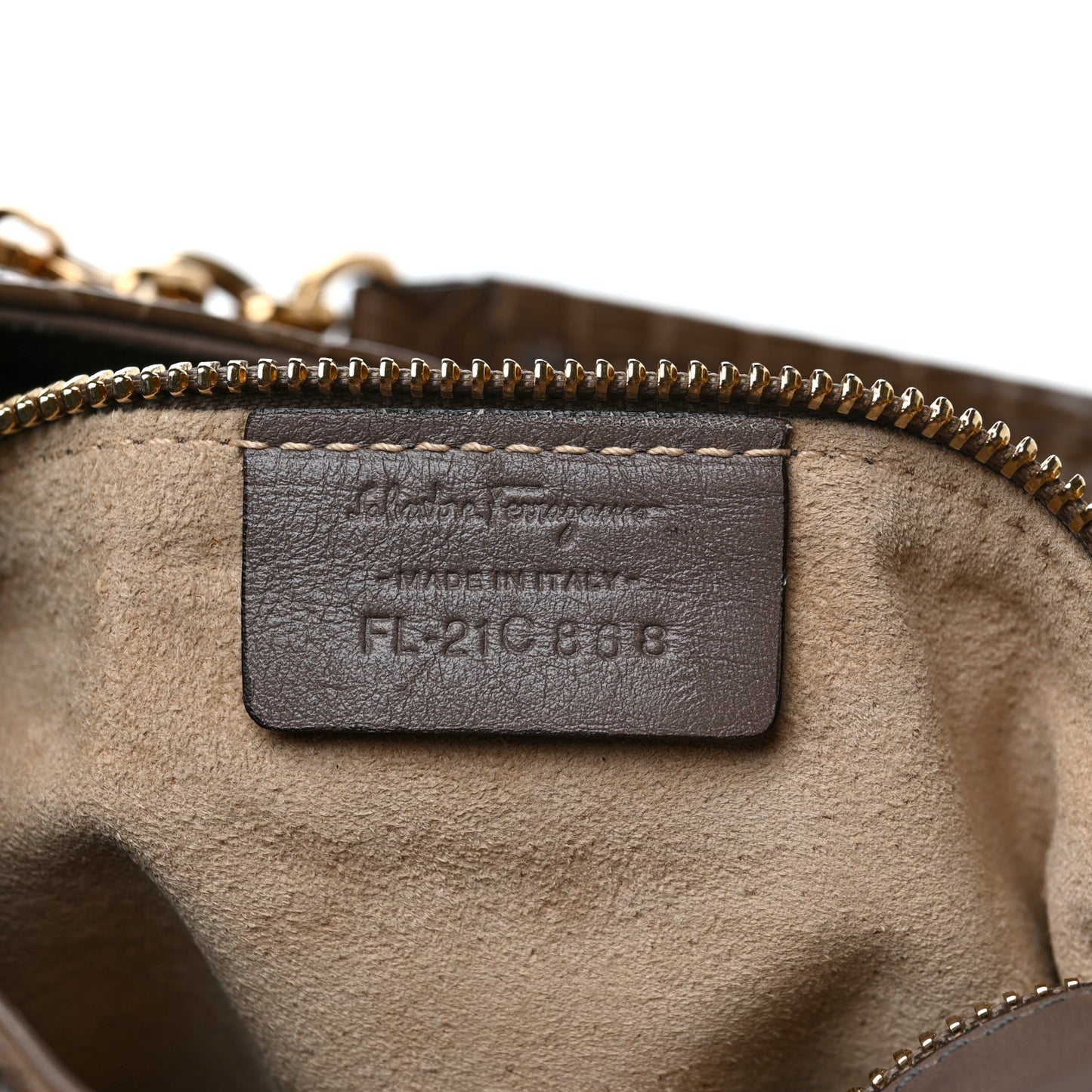 Crocodile Betulla Tote Brown