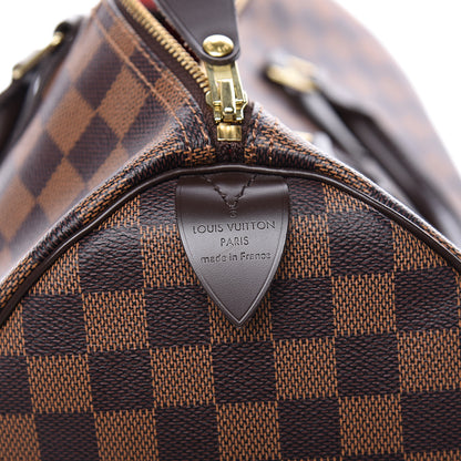 Louis Vuitton Damier Ebene Speedy 35 6 of 10