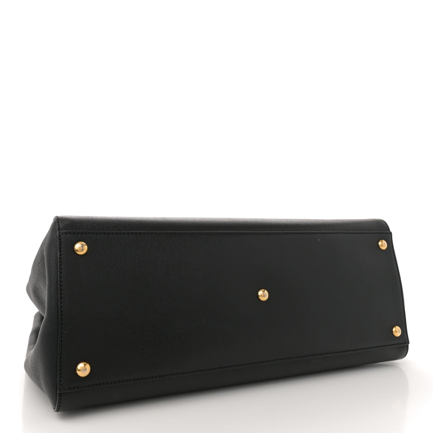 Fendi Vitello Elite Large 2Jours Tote Black 4 of 13