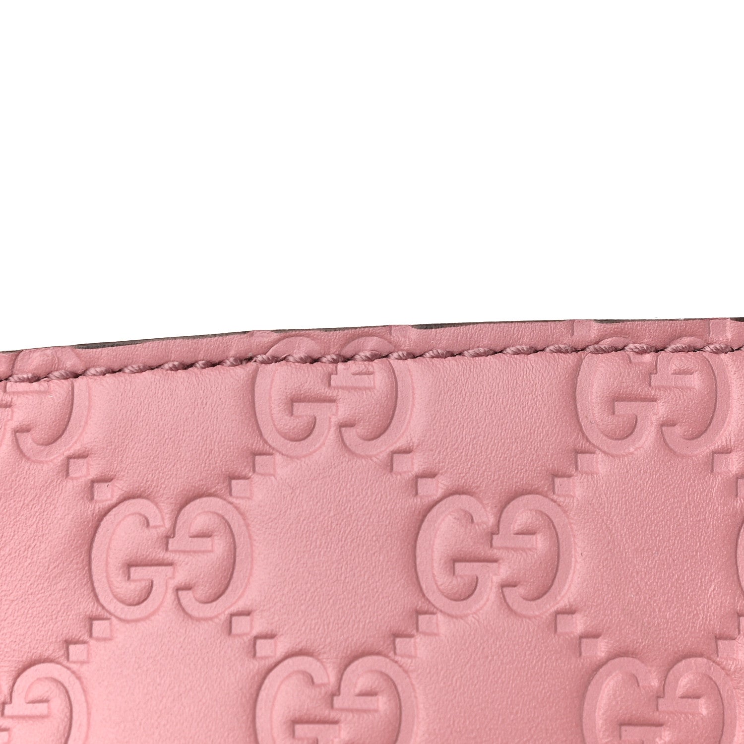 Gucci Guccissima Signature Linea A Foldover Tote Rose Baby Candy 11 of 11