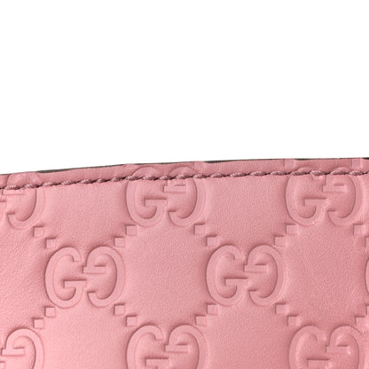 Gucci Guccissima Signature Linea A Foldover Tote Rose Baby Candy 11 of 11
