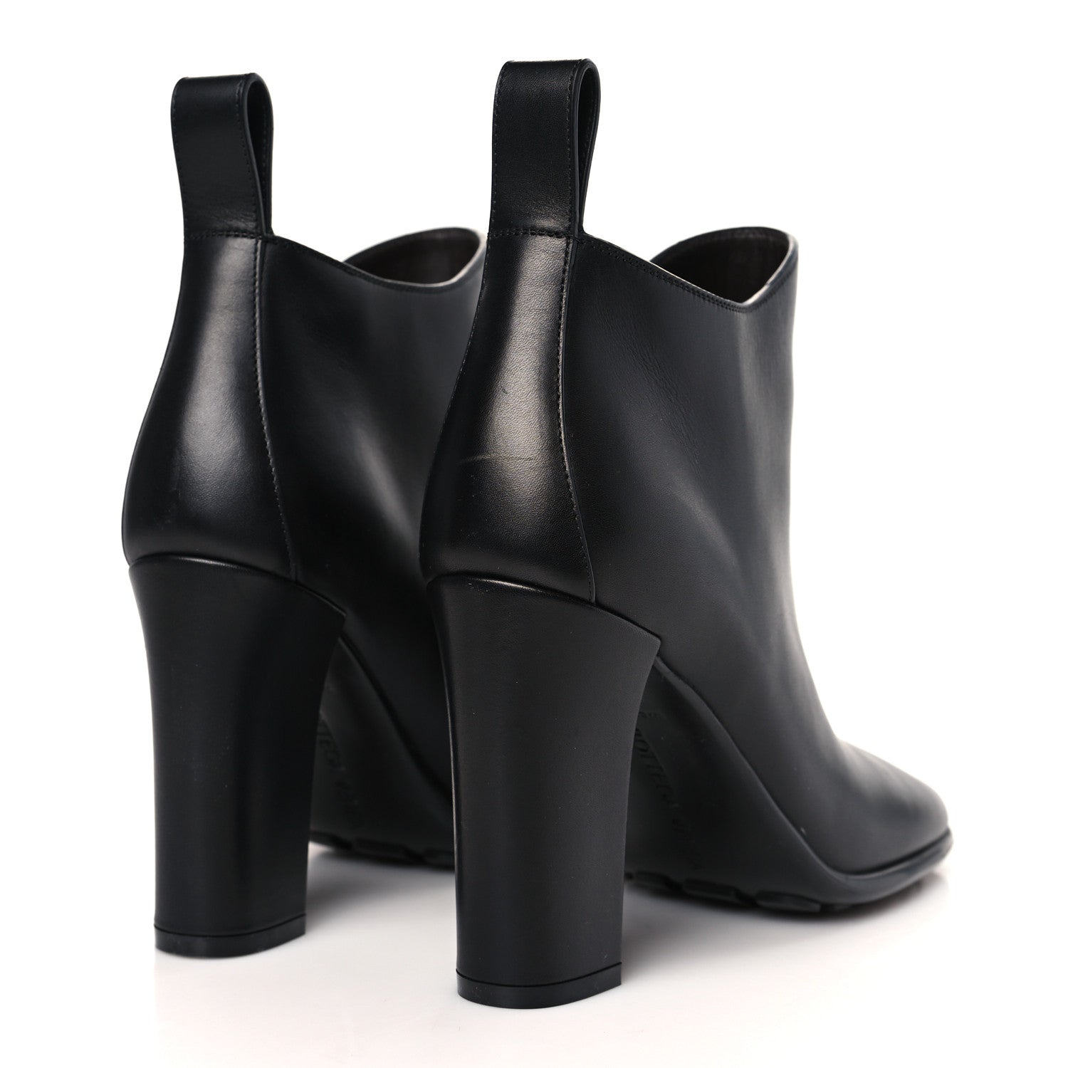 Bottega Veneta Calfskin Storm Ankle Boots 38 Black 4 of 7