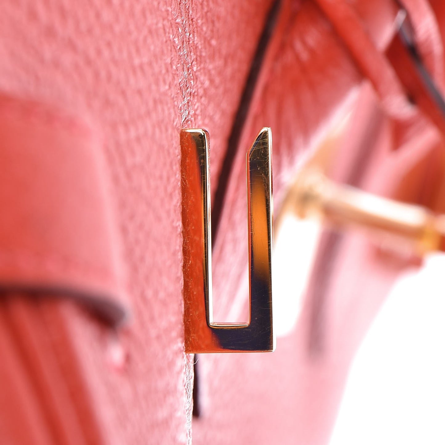 Togo Birkin 35 Rouge Casaque