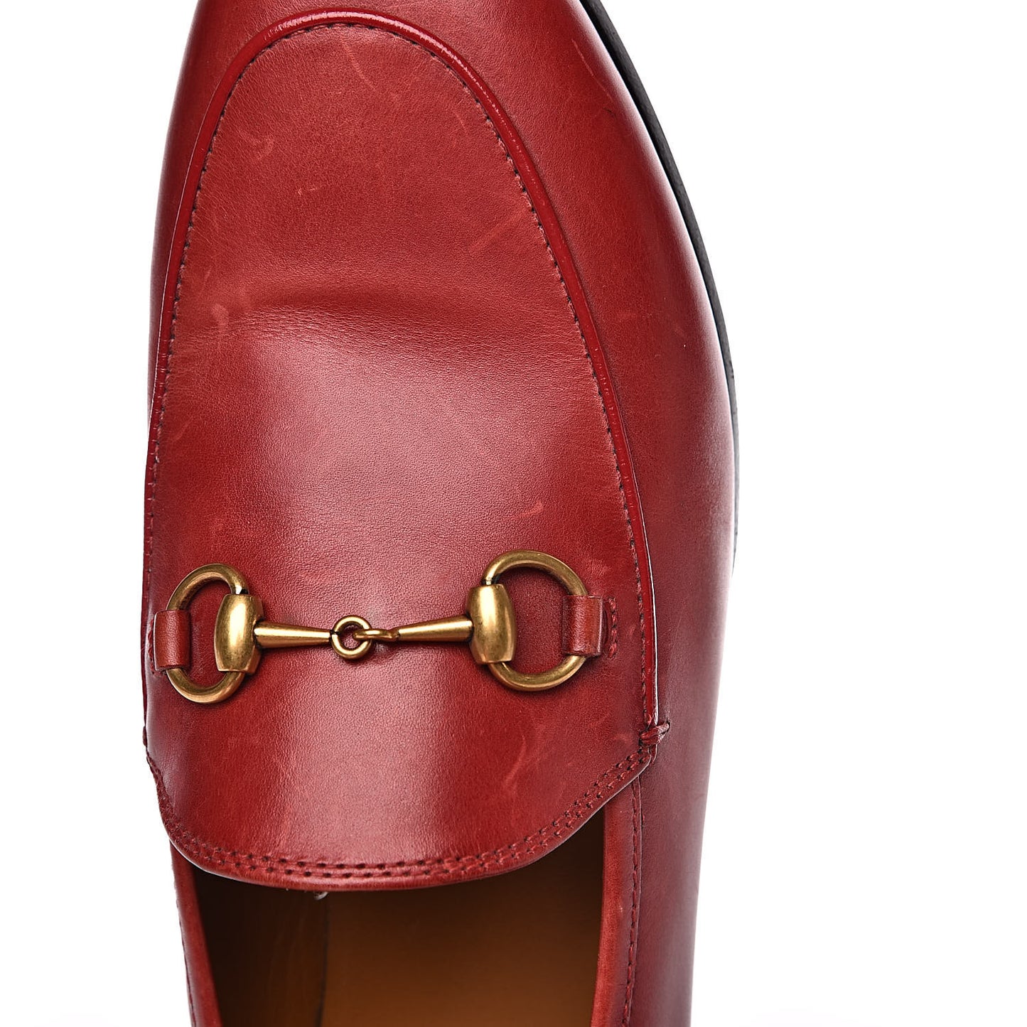 Calfskin Womens Jordaan Loafers 37 Hibiscus Red