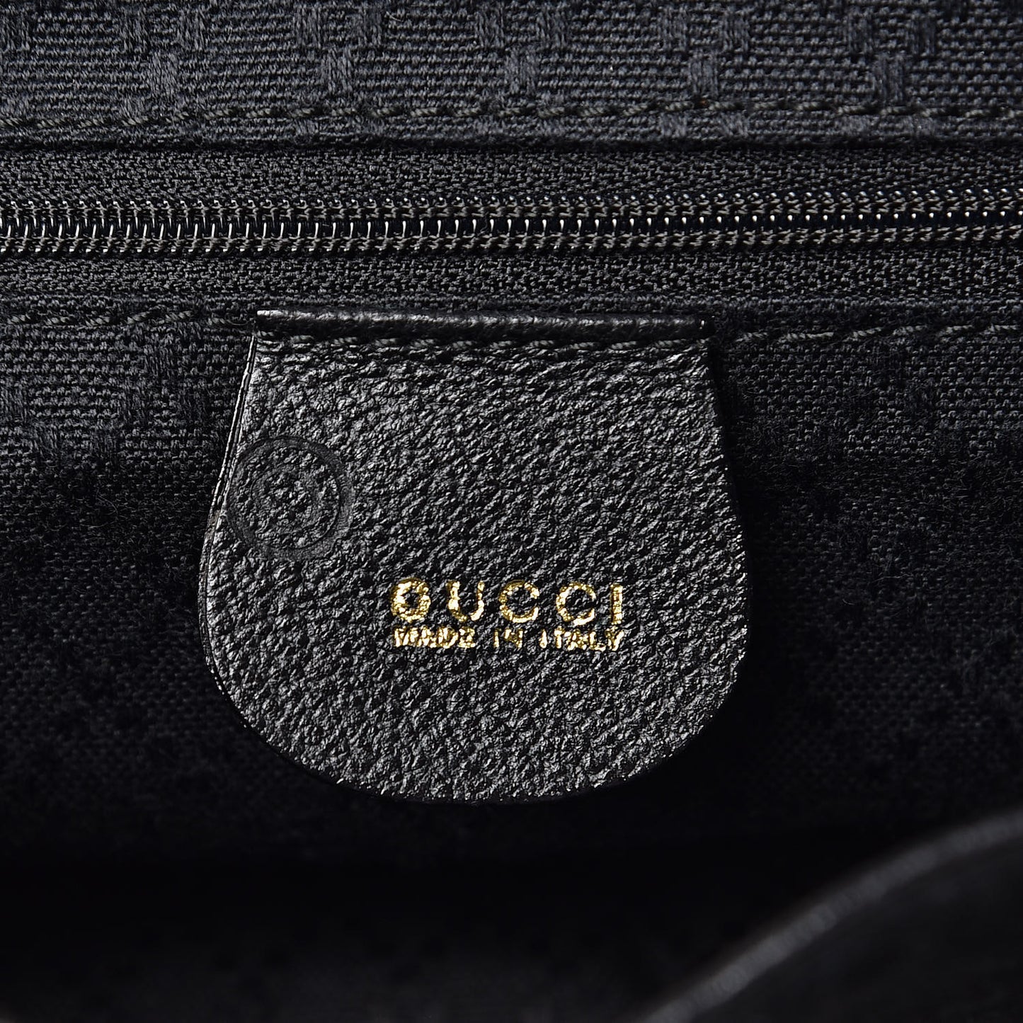 Suede Bamboo Backpack Black