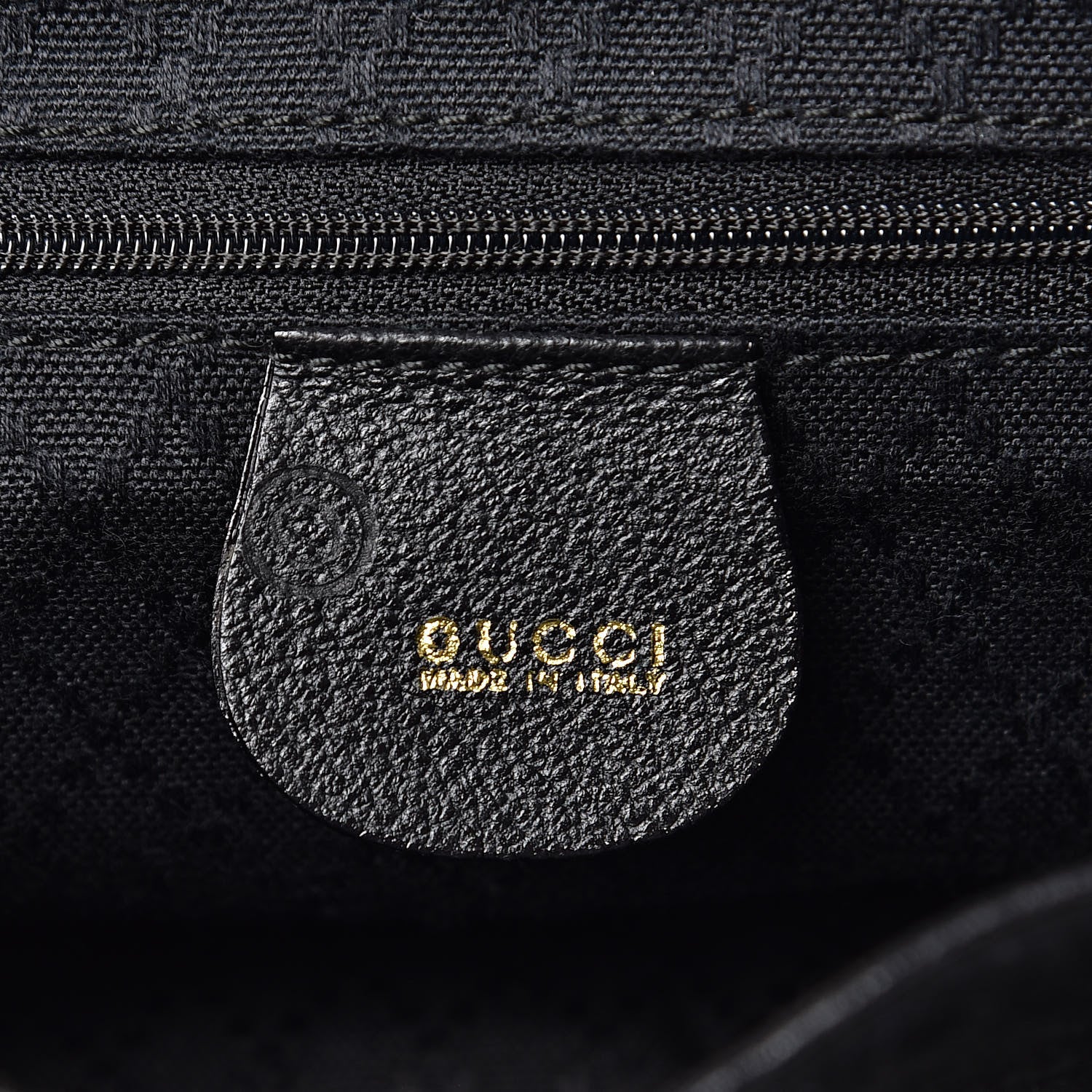 Gucci Suede Bamboo Backpack Black 6 of 13