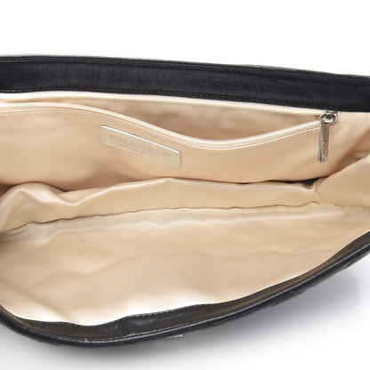 Chanel Lambskin East West Mademoiselle Flap Black 4 of 12