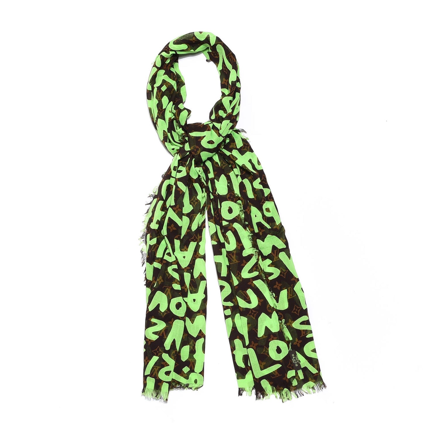 Cotton Graffiti Pareo Green
