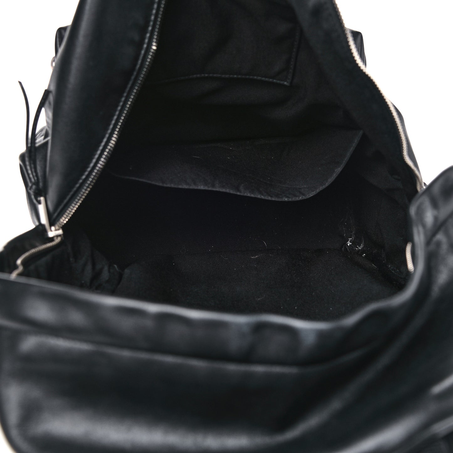 Calfskin City Backpack Black