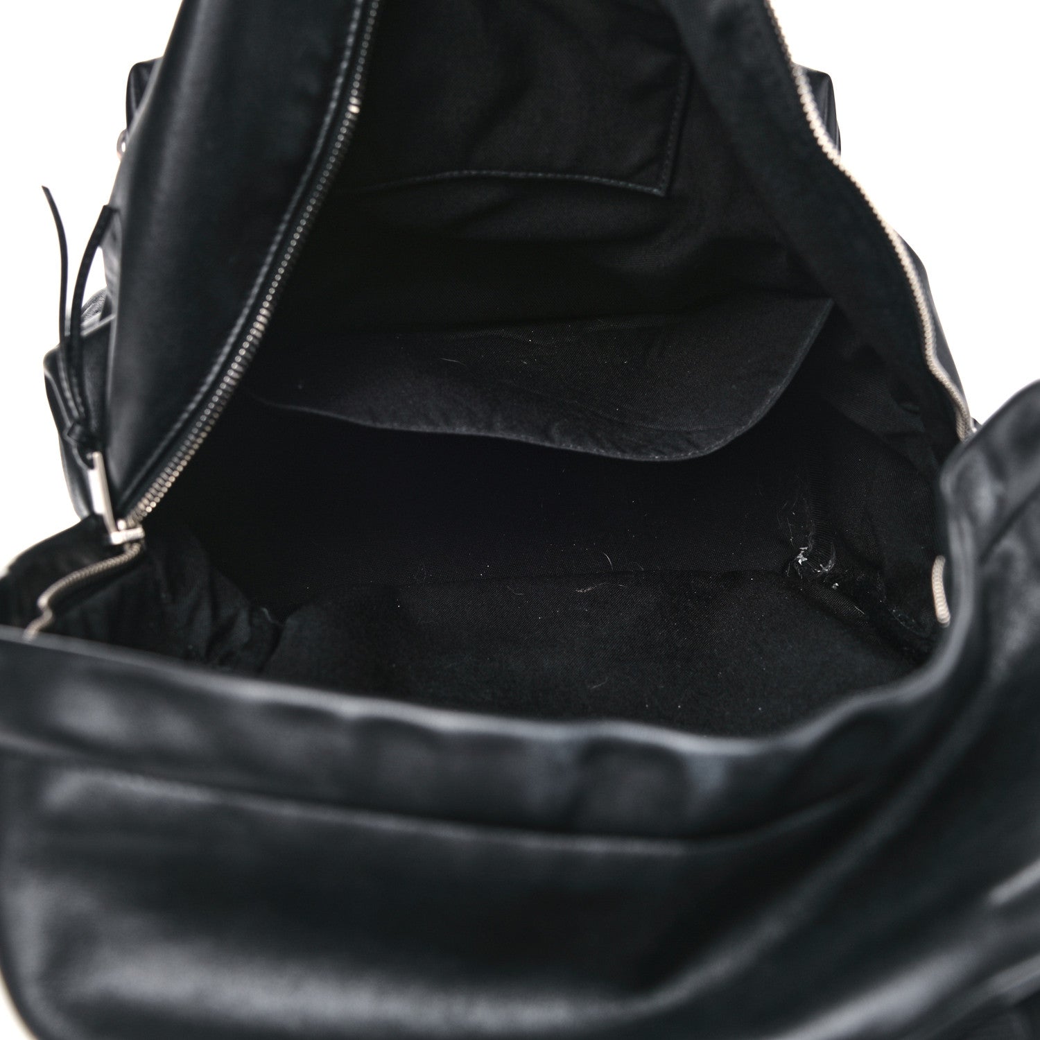 Saint Laurent Calfskin City Backpack Black 4 of 12