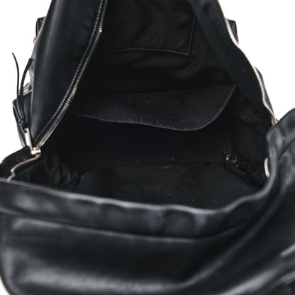 Saint Laurent Calfskin City Backpack Black 4 of 12