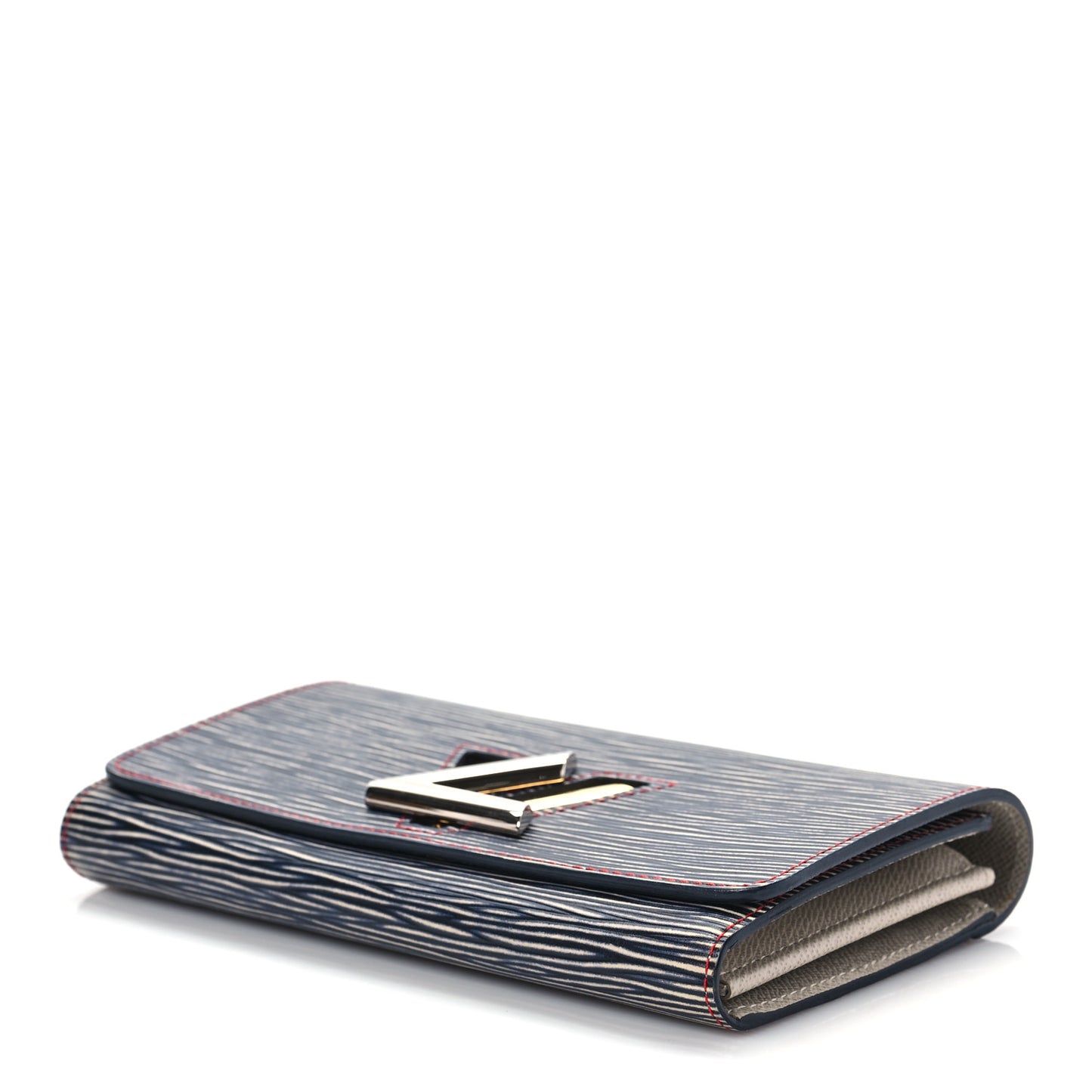 Epi Twist Wallet Denim Dark