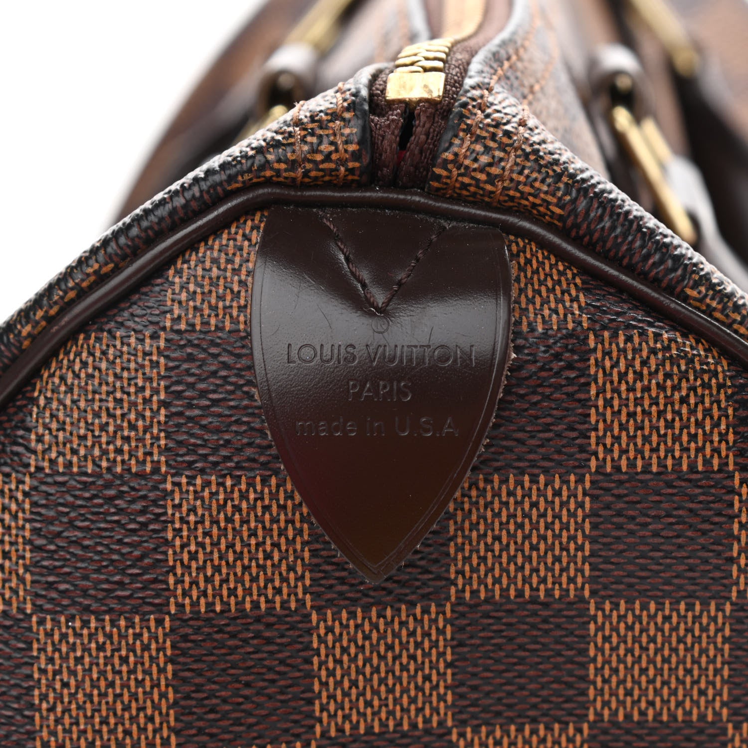 Louis Vuitton Damier Ebene Speedy 30 9 of 15