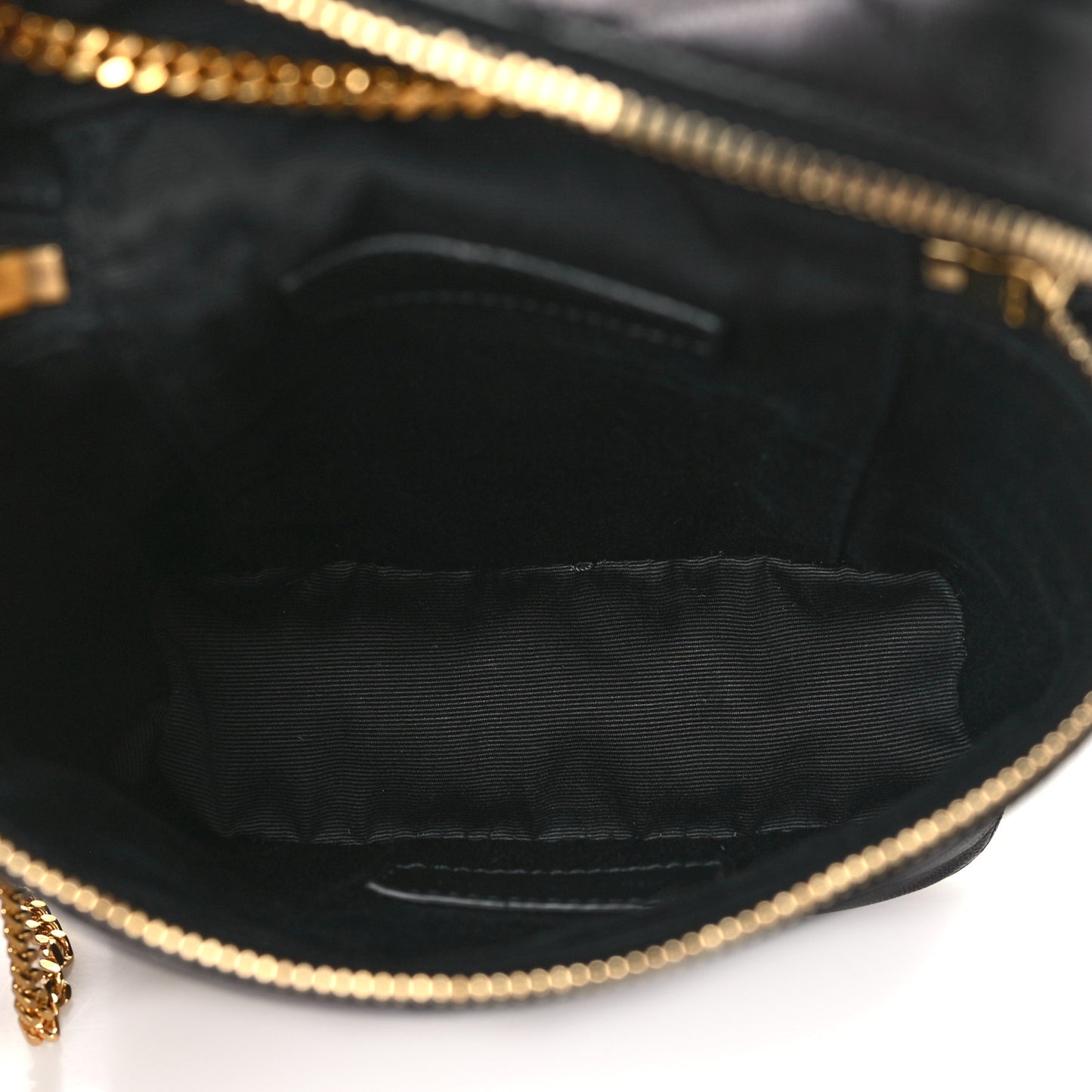 Lambskin Quilted Binocular Case Black