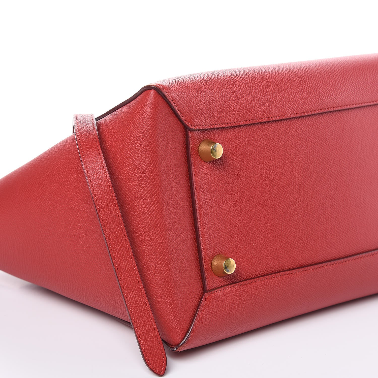 Celine Grained Calfskin Mini Belt Bag Coquelicot 8 of 12