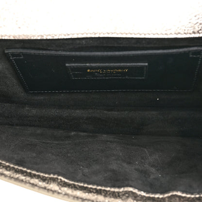 Saint Laurent Metallic Calfskin Medium Serpent Clutch Gold 5 of 15