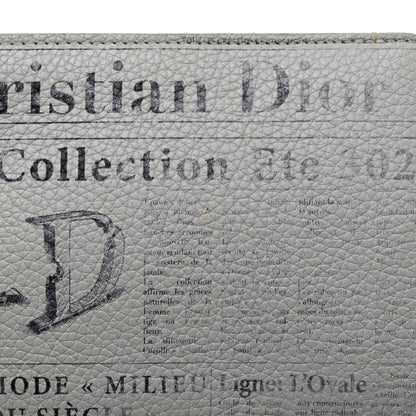 Christian Dior X DANIEL ARSHAM Grained Calfskin Newspaper Phone Holder White 9 of 10