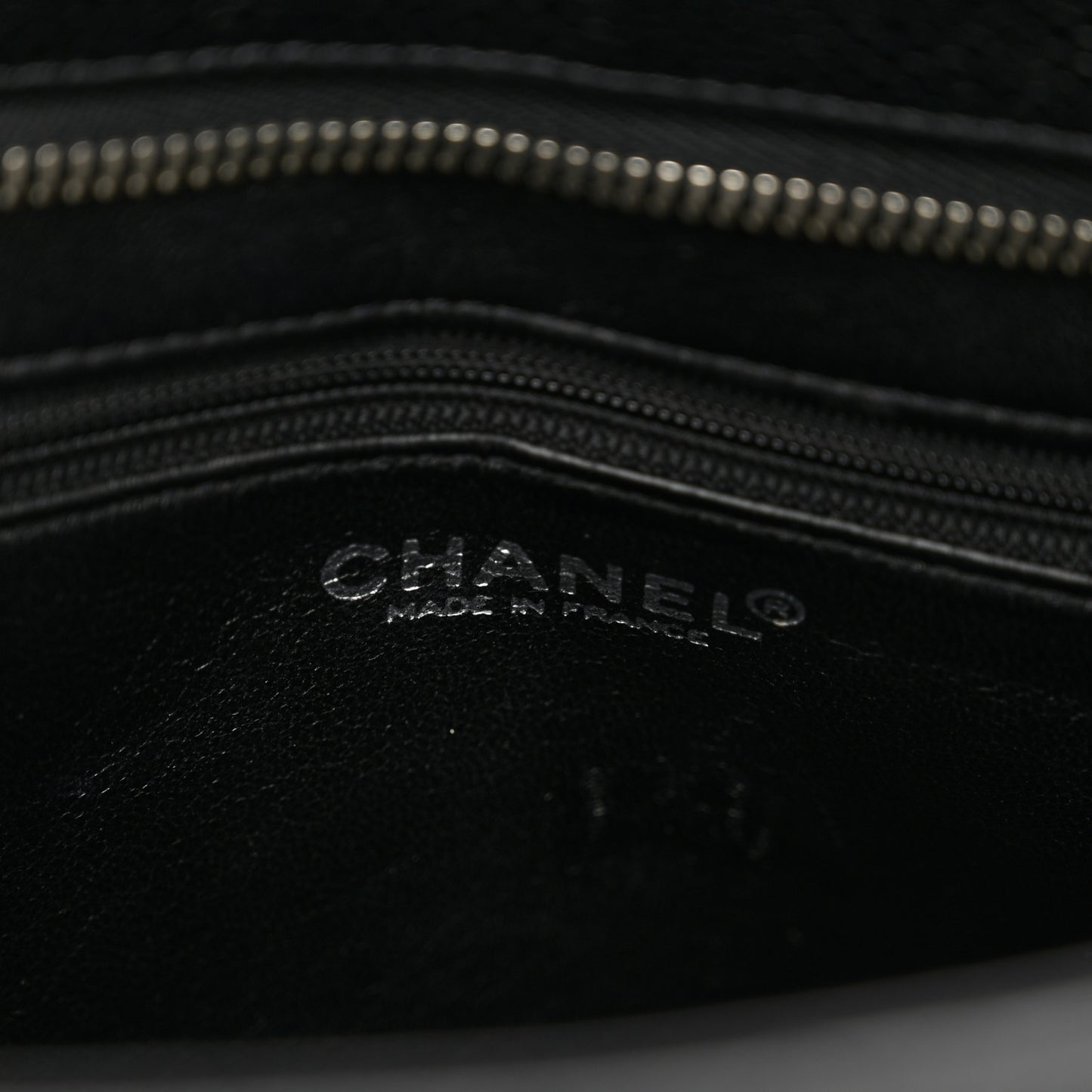 Caviar Quilted Medallion Tote Black