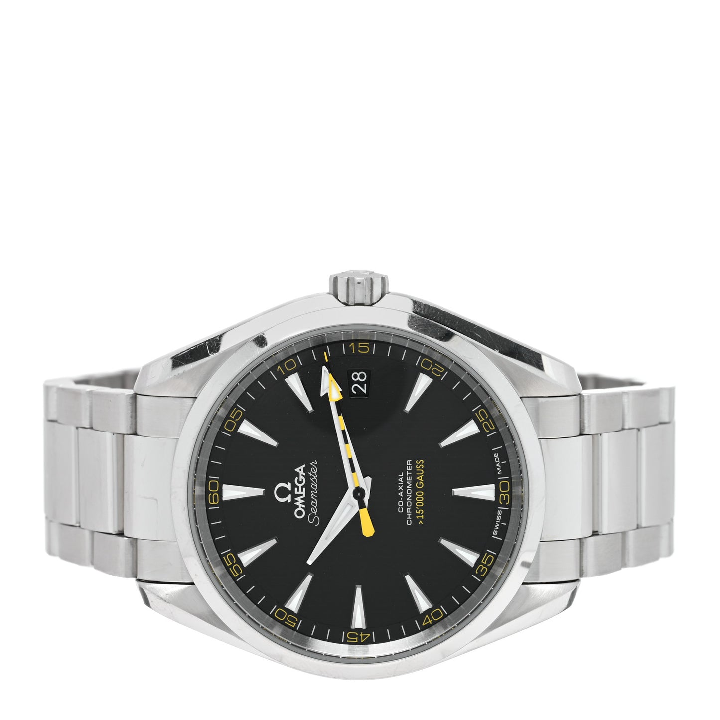 Stainless Steel 42mm Seamaster Aqua Terra 150M Co-Axial 15000 Gauss Automatic Watch Black 231.10.42.21.01.002