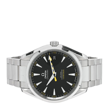 Omega Stainless Steel 42mm Seamaster Aqua Terra 150M Co-Axial 15000 Gauss Automatic Watch Black 231.10.42.21.01.002 2 of 5
