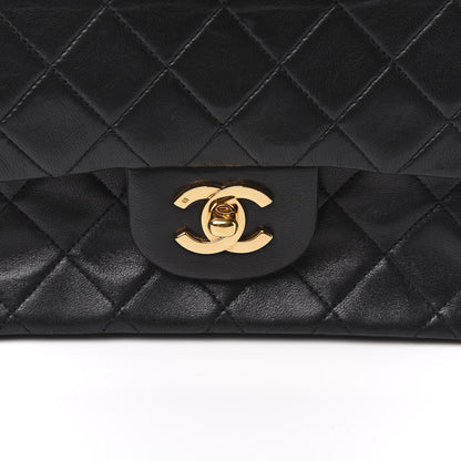 Chanel Lambskin Quilted Small Double Flap Black 11 of 13
