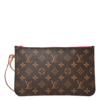 Louis Vuitton Monogram Neverfull MM GM Pochette Pivoine 1 of 8