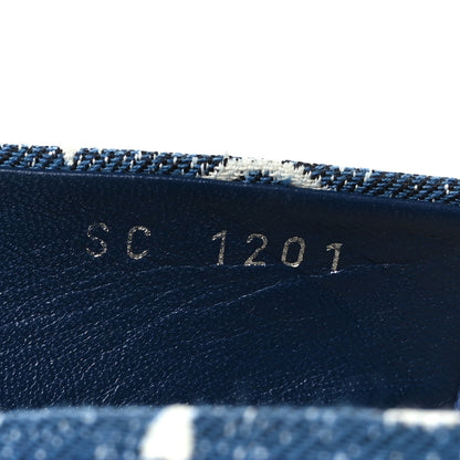 Louis Vuitton Monogram Denim Starboard Espadrille Flats 40 Blue 6 of 8