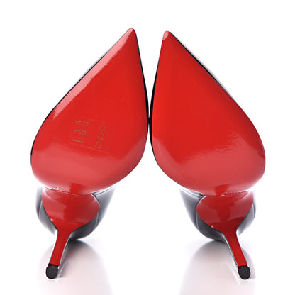 Christian Louboutin Patent Pigalle 120 Pumps 37 Black 5 of 8