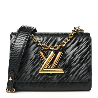 Louis Vuitton Epi Twist Shoulder Bag PM Black 1 of 9