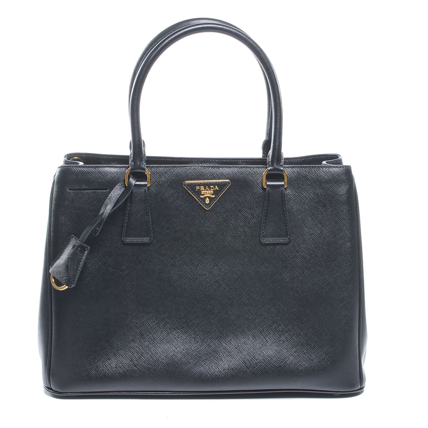 Prada Saffiano Lux Tote Nero Black 1 of 8