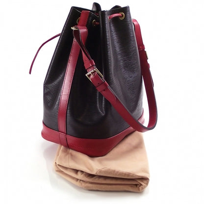 Louis Vuitton Epi Noe Red/Black 3 of 8