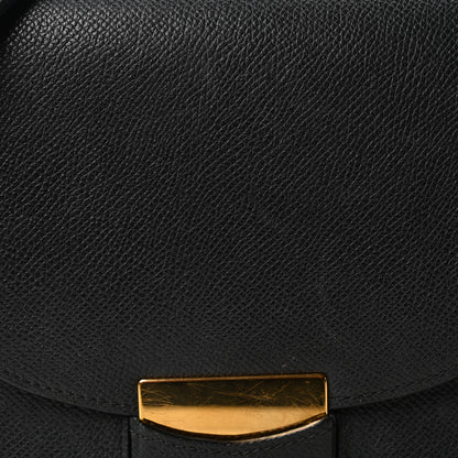 Celine Grained Calfskin Small Trotteur Black 8 of 10